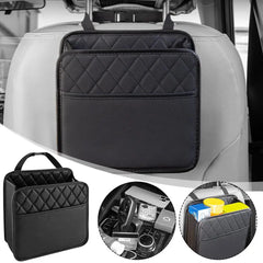 PU Leather Car Seat Organizer Storage Bag for All Vehicle Models Keep Your Ride Neat & Protected with Essential Auto Accessories