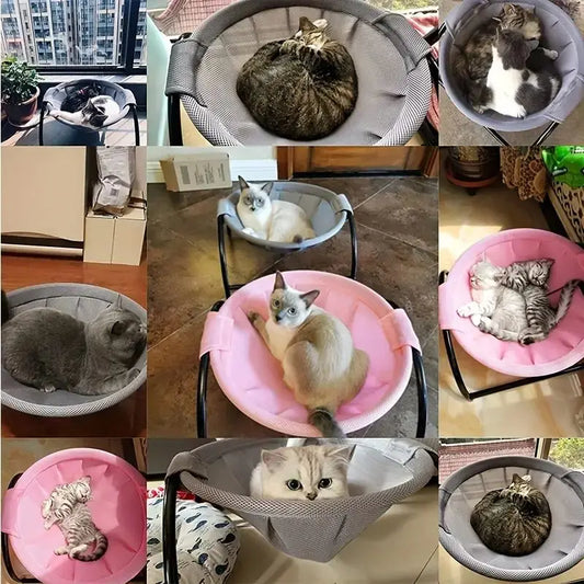 Pet Supplies Cat Nest Hammock Sleep Nest Summer Cat House Comfortable Breathable Cat Bed Cat Hammock Basket Removable Cat House