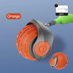 New Interactive Cat Toys Ball Auto Electric Rolling Ball Toys for Cat Kitty Pet Smart Automatic Teaser USB Rechargeable Cat Toy