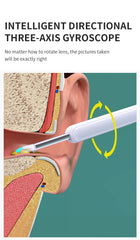 NATFIRE NE7 Smart Visual Ear Sticks Otoscope 1296P Endoscope Wax Removal Tool Earpick Mini Camera Health Care Ear Cleaner