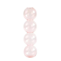 Romantic Glass Vase Modern Creative Hydroponic Flower Pot Funny Simple Spherical Flower Vase Dining Room