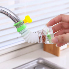 Filter Splash Proof Faucet Extender Universal 360° Rotatable Retractable Kitchen Tap Bubbler Shower Tap Spout Plumbing Fitting