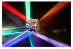 Science Cube Optical Prism Photography Hexahedral 1pcs15x15x15mm Home Decor Prism Glass Cube Topografia