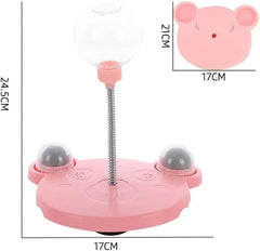 Snack Ball Dog Toy Interactive Treat Dispenser Ball Leaky Ball Pet Feeding Toy Cat and Small Dog Chase and Exercise Feeder