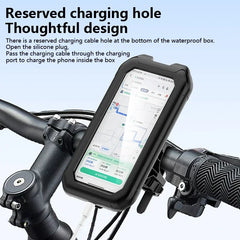 Waterproof Motorcycle Bicycle Phone Holder 360° Rotating Adjustable GPS Stand For iPhone Xiaomi Outdoor Riding Navigation Holder