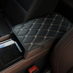 Universal Car Leather Armrest Mat Auto Armrests Storage Box Mats Dust-proof Cushion Cover Armrest Protector Waterproof Interior