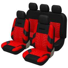 Car Seat Covers Set Polyester Fabric Universal Fits Most Cars Covers Car Seat Protector For Nissan Teana For Renault Kadjar F3