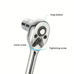 NEW Car Repair Tool Kit 46/53 Piece/Set Socket Set Car Repair Tool Ratchet Torque Wrench Combo Auto Repairing Tool Set