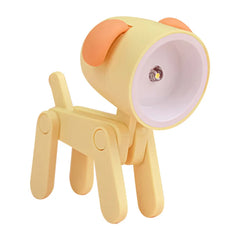 Mini LED Night Light Cute Cartoon Desk Lamp Puppy Deer Desktop Ornament Bedroom Table Lights Children Holiday Gifts