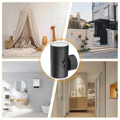 LED Night Light Plug in Dusk to Dawn Sensor Adjustable Brightness Dimmable Night Lights for Kitchen Hallway Bedroom Stairs