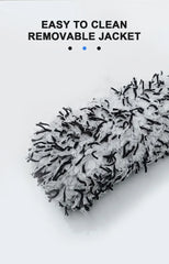 Car Wheel Tire Rim Cleaning Brush Portable Plush Car Wheel Hub Brush Washing Tool Car Detailing Care Dust Removal Brush