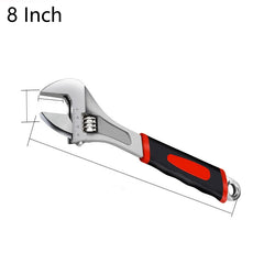 6/8/10/12/15 Inch Adjustable Wrench Large Openin Multifunction Spanner Universal Pipe Repair Tools Workshop Hand Repair Tools