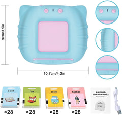 Flash Cards for Kids Early Education Learning Toys Talking Flashcards Preschool English Electronic Audio Book Machine Gift