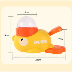 Dog Puzzle Feeder Pet Automatic Feeding Machine Yellow Duck Interactive Food Snack Feeder for Dog Training Mental Enrichment