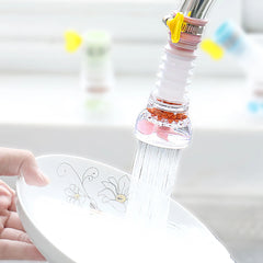 Filter Splash Proof Faucet Extender Universal 360° Rotatable Retractable Kitchen Tap Bubbler Shower Tap Spout Plumbing Fitting
