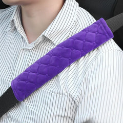 1/2PCs Universal Car Seat Belt Covers Plush Soft Velvet Shoulder Pad Safety Belt Cover for Adult Kid Car Interior Accessories