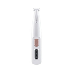 New Dog Paw Trimmer with LED Light Fully Waterproof Pet Hair Trimmer with LED Display Dog Clippers for Grooming 18mm Widen Blade