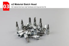 NEW Car Repair Tool Kit 46/53 Piece/Set 1/4-Inch Socket Set Car Repair Tool Ratchet Torque Wrench Combo Auto Repairing Tool Set