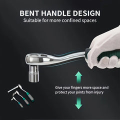 NEW Car Repair Tool Kit 46/53 Piece/Set Socket Set Car Repair Tool Ratchet Torque Wrench Combo Auto Repairing Tool Set