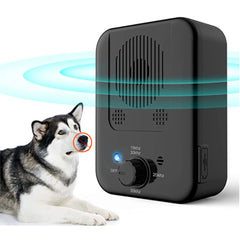Barkpup Anti Barking Deterrent Device Dog Behavior Training Rechargeable Tool 10m Control Range LED Indicate Indoor/Outdoor Use