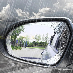 652F Car SUV Rear View Mirror Film Rainproof Anti Fog Anti-Glare Protective Film High-Definition for Clear Window Protec