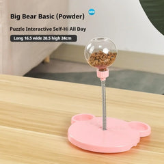 Snack Ball Dog Toy Interactive Treat Dispenser Ball Leaky Ball Pet Feeding Toy Cat and Small Dog Chase and Exercise Feeder