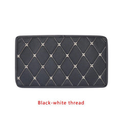 Universal Car Leather Armrest Mat Auto Armrests Storage Box Mats Dust-proof Cushion Cover Armrest Protector Waterproof Interior