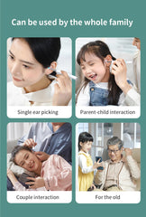 NATFIRE NE7 Smart Visual Ear Sticks Otoscope 1296P Endoscope Wax Removal Tool Earpick Mini Camera Health Care Ear Cleaner