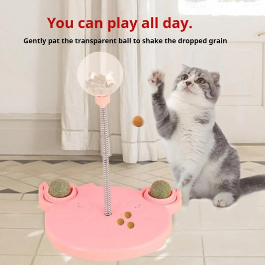 Snack Ball Dog Toy Interactive Treat Dispenser Ball Leaky Ball Pet Feeding Toy Cat and Small Dog Chase and Exercise Feeder