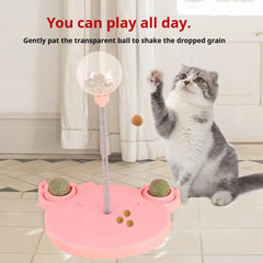 Snack Ball Dog Toy Interactive Treat Dispenser Ball Leaky Ball Pet Feeding Toy Cat and Small Dog Chase and Exercise Feeder