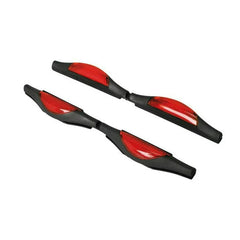 2Pcs Red Universal Car Van Door Guard Protectors Edge Strip Reflectors Scratch Protect Edge Car Door Anti-collision Strip