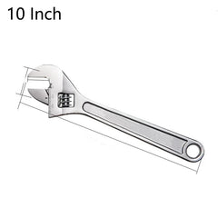 6/8/10/12/15 Inch Adjustable Wrench Large Openin Multifunction Spanner Universal Pipe Repair Tools Workshop Hand Repair Tools