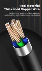 66W Fast Charging Car Spring Telescopic USB Type C Charging Cable for iPhone 15 16 Huawei Data Cable Type C to Type C Cable