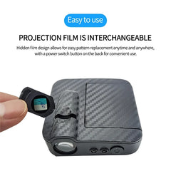 Car Angel Wings Wireless Car Door Welcome Decorative Light Courtesy Shadow Projector Lamp LED HD Logo Light Car Accessories