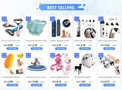 Dog Deshedding Brush Professional Pet Shedding Brush for Dogs Cats Fur Knot Cutter Double sided Pet Grooming Clean Comb