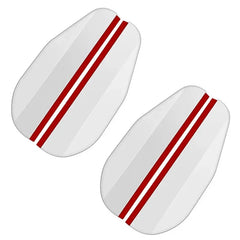 1set Car Carbon Fiber Rain Eyebrow Rearview Mirror Visor Shade Rain Cover Rear View Mirror Rainy Shield Guard Auto Accessories