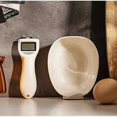 Food Measuring Scoop Electronic Dog Cat Food Measuring Cup Digital Spoon Scale Kitchen Food Scale with LED Display