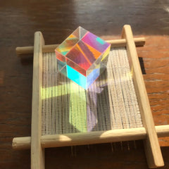 Science Cube Optical Prism Photography Hexahedral 1pcs15x15x15mm Home Decor Prism Glass Cube Topografia