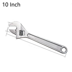 6/8/10/12/15 Inch Adjustable Wrench Large Openin Multifunction Spanner Universal Pipe Repair Tools Workshop Hand Repair Tools
