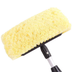Car Wash Brush Head for Detailing Washing Vehicles, Boats, RVs, ATVs, or Off-Road Autos, Super Soft Bristles for Scratch Resista