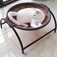 Pet Supplies Cat Nest Hammock Sleep Nest Summer Cat House Comfortable Breathable Cat Bed Cat Hammock Basket Removable Cat House