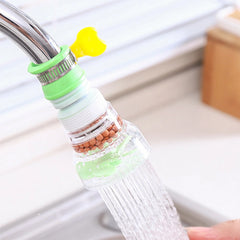 Filter Splash Proof Faucet Extender Universal 360° Rotatable Retractable Kitchen Tap Bubbler Shower Tap Spout Plumbing Fitting