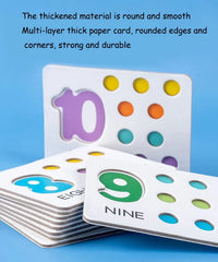 Clip Beads Wooden Toy Kids Sorting Bowl Toddler Learning Activities Fine Motor Skills Toy Preschool Early Educational Montessori