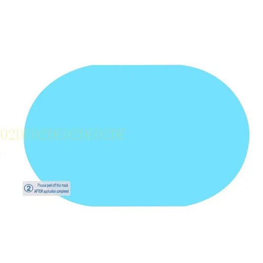 652F Car SUV Rear View Mirror Film Rainproof Anti Fog Anti-Glare Protective Film High-Definition for Clear Window Protec