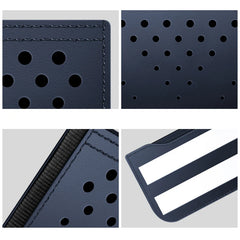 Car Leather Storage Bag Storage Box Multifunctional Car Side Pocket Organizer Leather Adhesive Auto Pocket Pouch