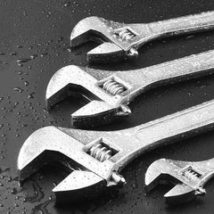 6/8/10/12/15 Inch Adjustable Wrench Large Openin Multifunction Spanner Universal Pipe Repair Tools Workshop Hand Repair Tools