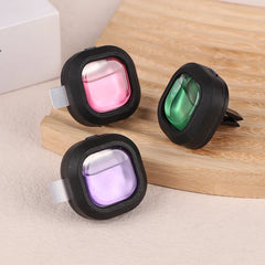 1xCar Fragrance Auto Air Outlet Aromatherapy Clip with Essential Oil Air Freshener Car Interior Odor Removing Fragrance Perfume